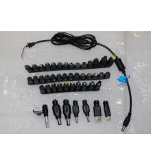 Bộ dây 46 đầu nguồn đa năng dùng cho Laptop, Macbook, Tablet